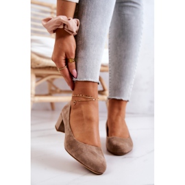 Mockapumpar på en stång Sergio Leone PB291 Beige 2