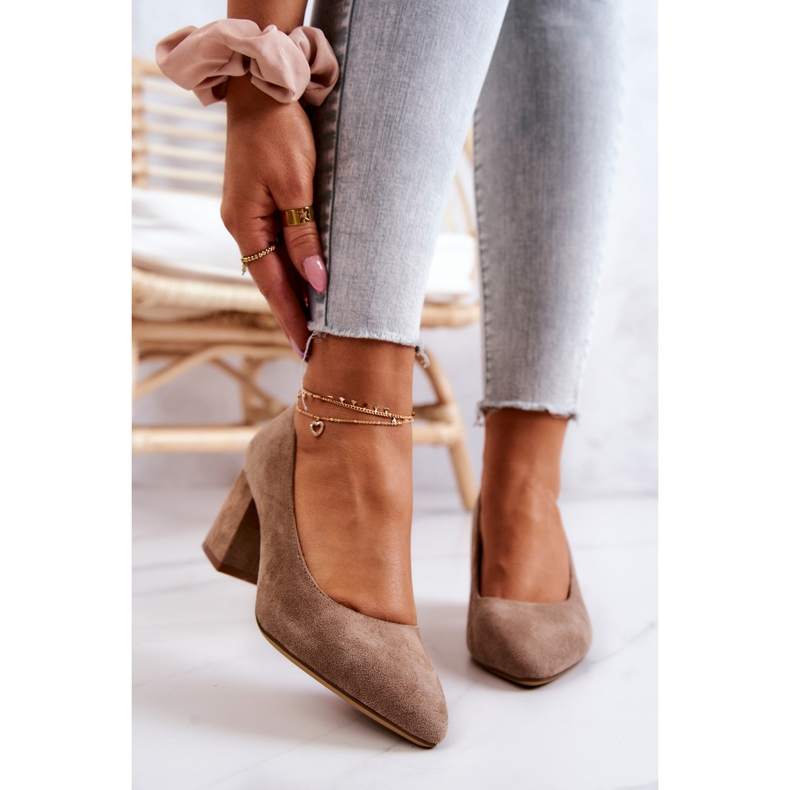 Mockapumpar Sergio Leone PB411 Beige brun 2