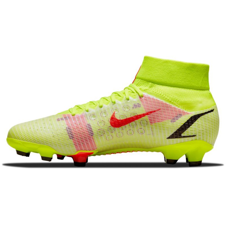 Nike Superfly 8 Pro Fg M CV0961-760 fotbollsskor grön grön 1