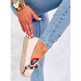 Avril Beige espadrillor för kvinnor 1