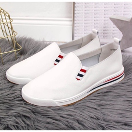 Slip on Sneakers Filippo W PAW313 vit 2