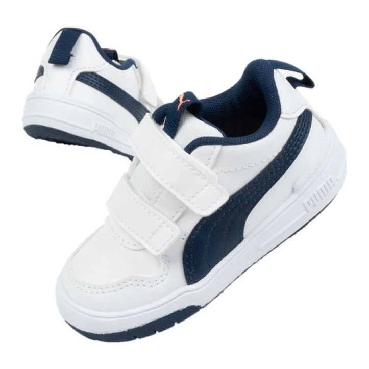 Puma Multiflex Jr 380741 07 vit marinblå 1