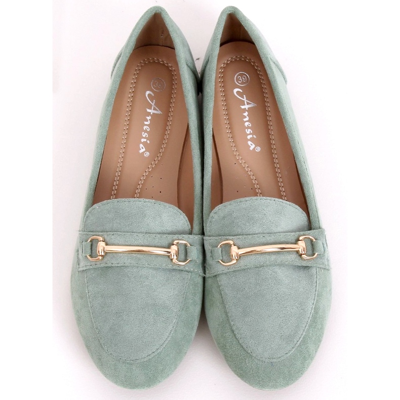 Gröna Damloafers 88-385 Gröna 2