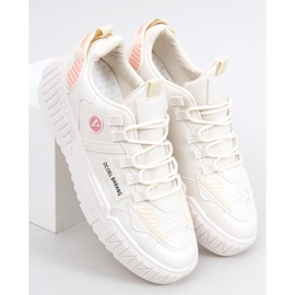 Bang Pink sneakers beige rosa 1