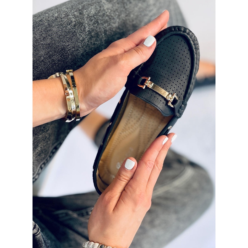 Wong Black dam loafers svart 1