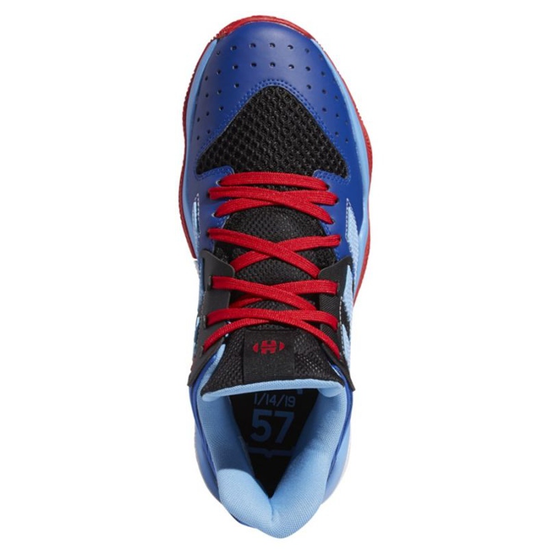 Adidas Harden Steapback M FW8482 basketskor blå 4