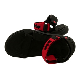 Lee Cooper LCW-22-34-0954L Bekväma sportsandaler Svart 6