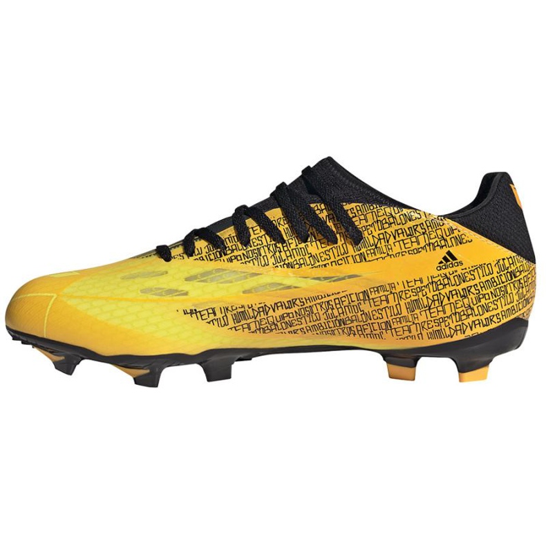 Adidas X Speedflow Messi.3 Fg M GW7419 fotbollsskor gul gula färger 1