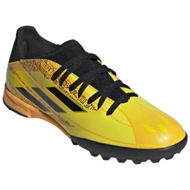 Adidas X Speedflow Messi.3 Tf Jr GW7424 fotbollsskor gul 1