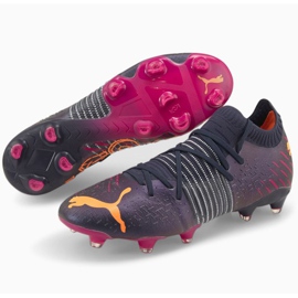Fotbollsskor Puma Future Z 1.2 FG / AG M 106476 05 violett rosor och lila 1