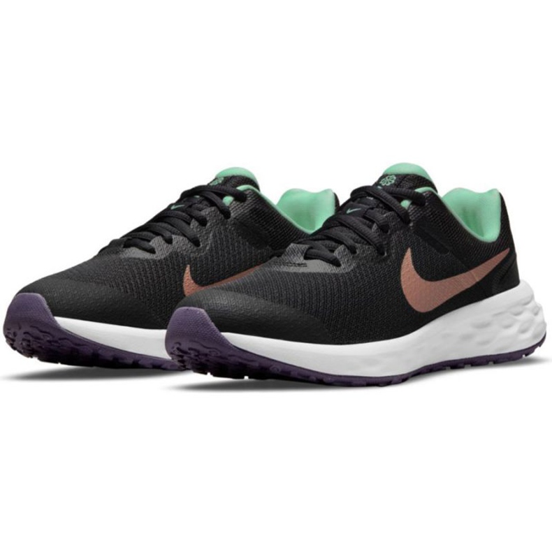 Nike Revolution 6 Jr DD1096 005 löparskor svart 2