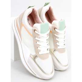 Sneakers på en dold Bahar Beige wedge mångfärgad 1
