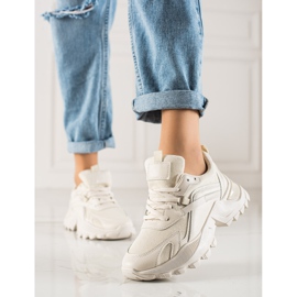 TRENDI Beige mode sneakers 2