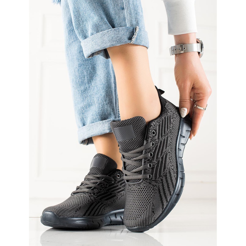 Bona Openwork sportskor svart 2