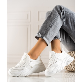 Seastar Trendiga sneakers med mesh vit 1
