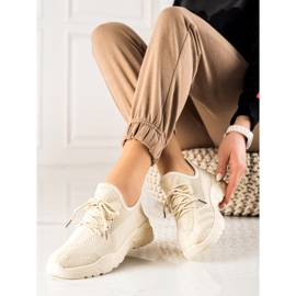 Bestelle Ljusbeige sneakers 2