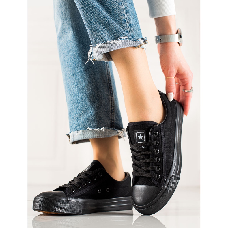 Evento Klassiska svarta sneakers 1