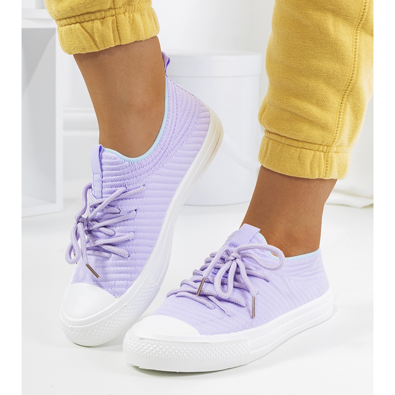 Medina lila damsneakers violett 2