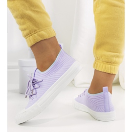 Medina lila damsneakers violett 1
