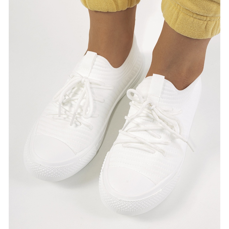 Medina vita sneakers för kvinnor 1