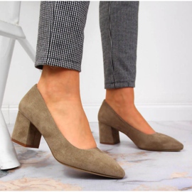 Pumps högklackat Sergio Leone W SK358B beige 2