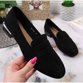 Svarta Sergio Leone W SK359 mockasinskor 1