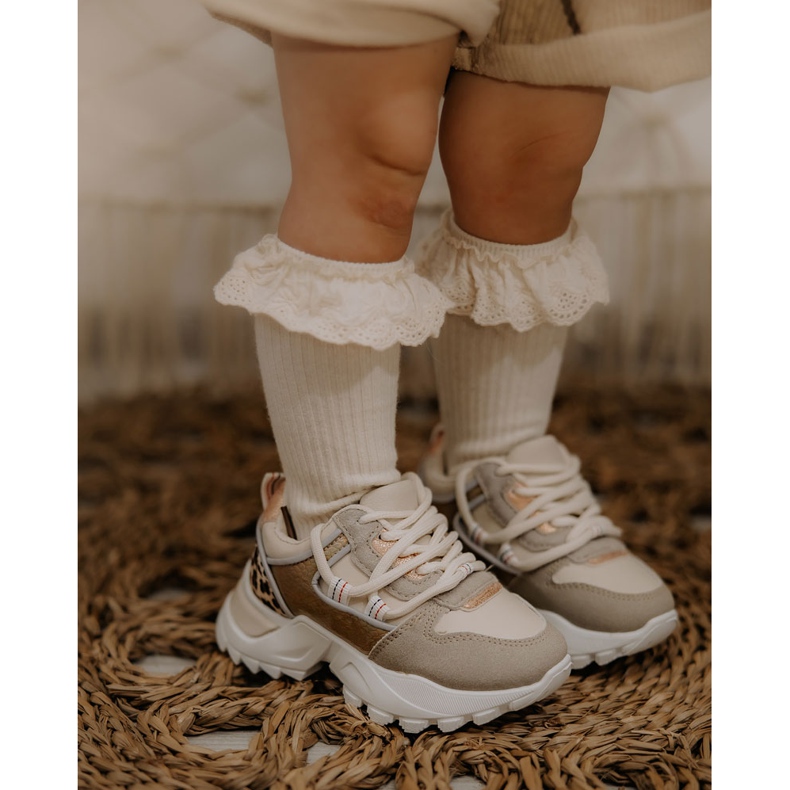 Barnsportskor Sneakers Beige Rommie 2