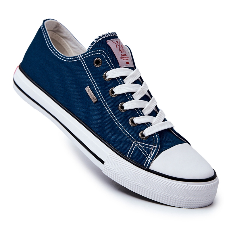 Klassiska sneakers för män Cross Jeans JJ1R4004C Marinblå 1