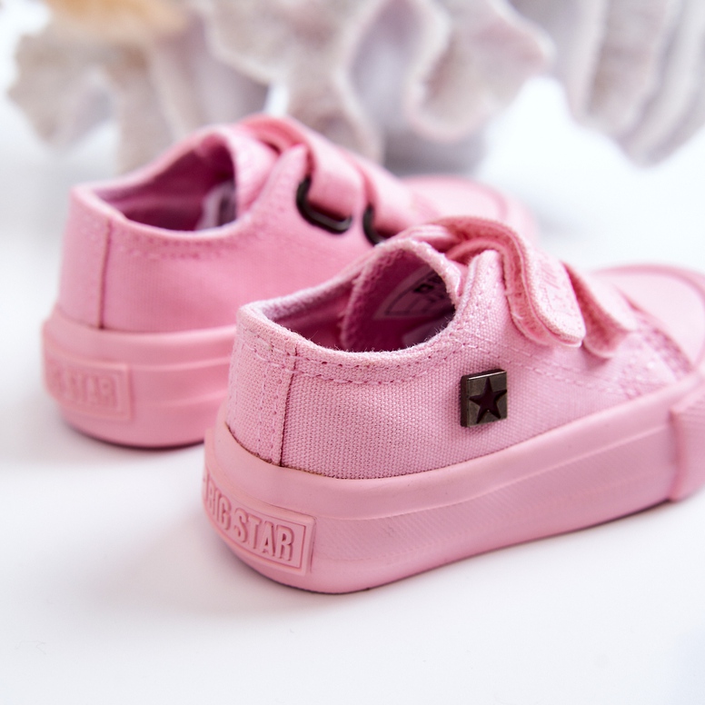 Klassiska Sneakers för barn Big Star JJ374040 Rosa 2
