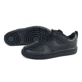 Nike Court Borough Low 2 Jr BQ5451-001 skor svart 1