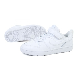 Nike Court Borough Low 2 Jr BQ5451-100 vit 1