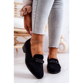 Vinceza Yasmin Black Mocka Loafers svart 2
