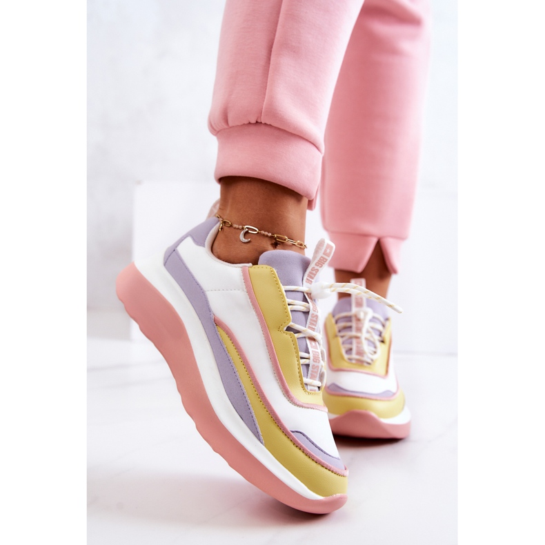 Sportskor Sneakers Big Star JJ274A511 Flerfärgad vit mångfärgad 1