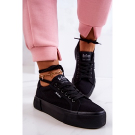 Svarta Lee Cooper LCW-22-31-0885L Svarta sneakers 2