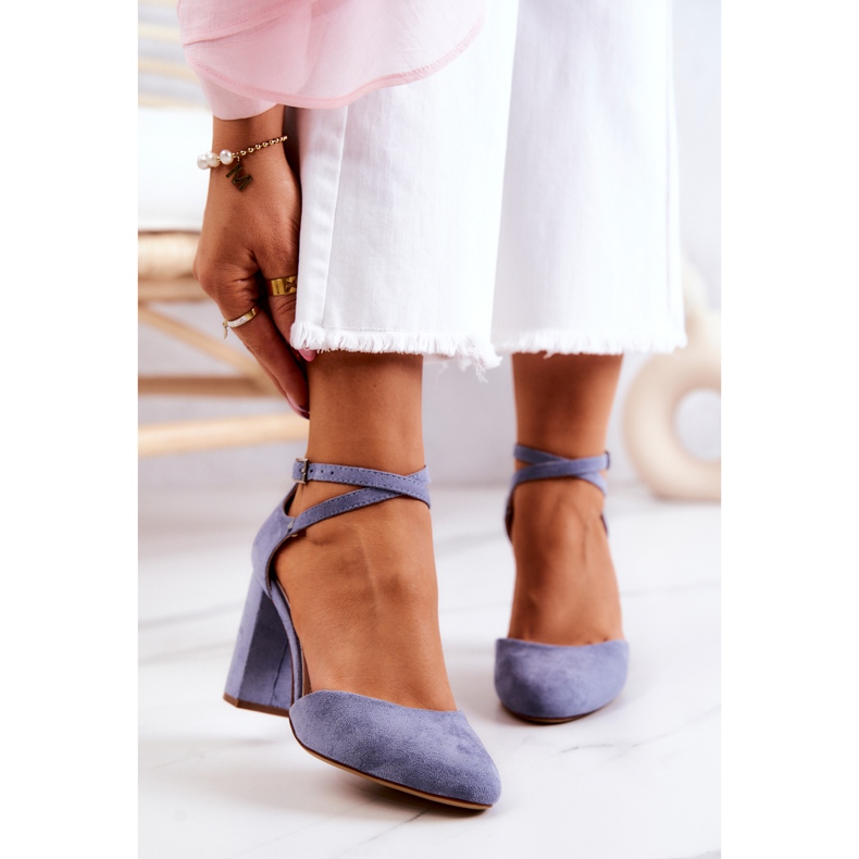 Mockapumpar på en pelare Sergio Leone SK851 Blå 1