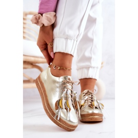 Maciejka 04550-25 Gyllene läderskor 2