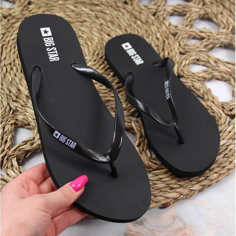 Black Beach flipflops Big Star W JJ274A379 svart 1