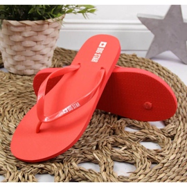 Red Big Star W JJ274A384 strandflipflops röd 2