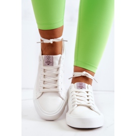 Låga sneakers för kvinnor Cross Jeans JJ2R4053C Vit 2