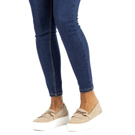 Lordsy läderskor för kvinnor Filippo DP3532 / 22 Beige 6