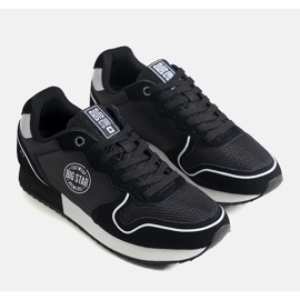 Svarta mäns Big Star JJ174140 sneakers 1