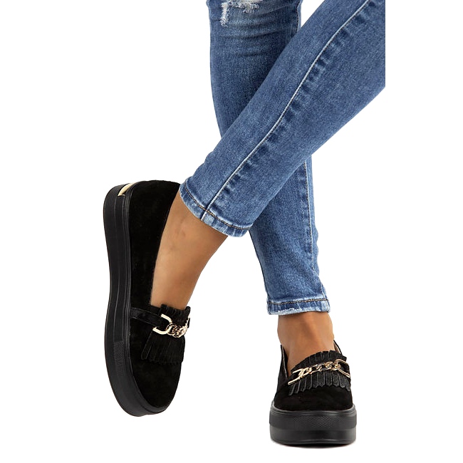 Lordsy läderskor för kvinnor Filippo DP3532 / 22 Svart 1