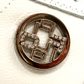 Damsportskor bundna Filippo DP3547 / 22 WH White vit silver- 5