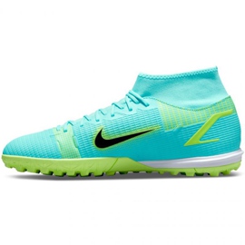 Nike Mercurial Superfly 8 Academy Tf M CV0953 403 fotbollsskor blå 2