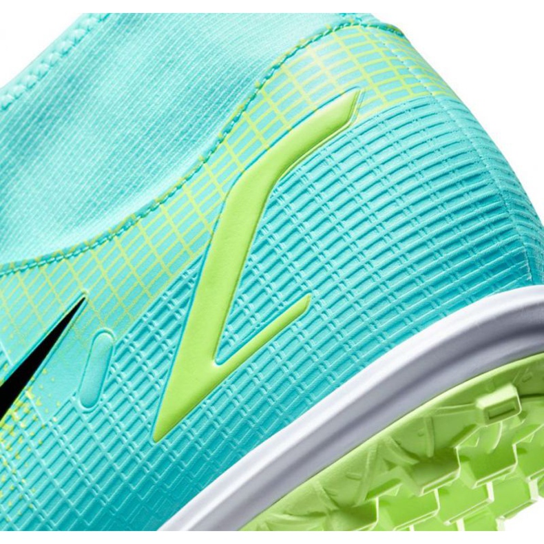 Nike Mercurial Superfly 8 Academy Tf M CV0953 403 fotbollsskor blå 4
