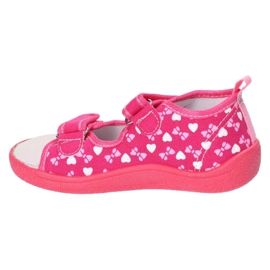 American Club Amerikanska sandaler tofflor, läderinlägg TEN19 / 22 Rosa 2