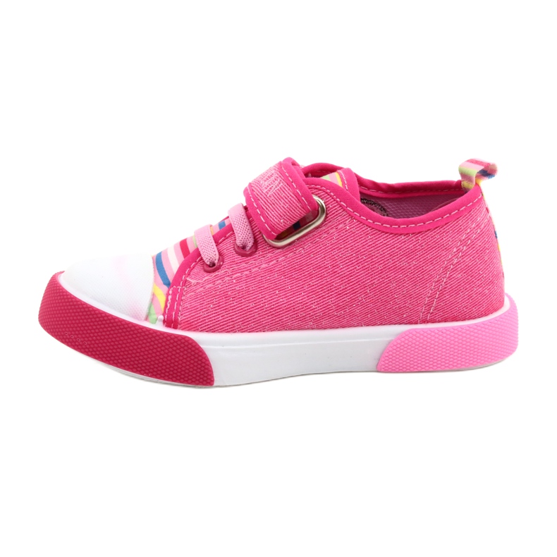 American Club Kardborrsneakers American Ten17/22 rosa läderinsats 1