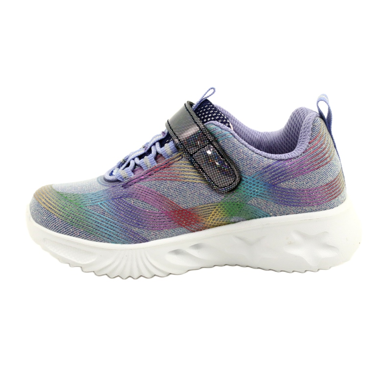 American Club ADI Sportskor LED Glödande kardborreband ES87 / 22 Lila violett 1