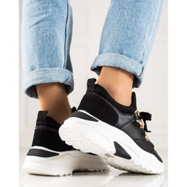 Trendiga sneakers svart 1