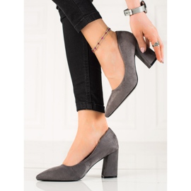 Bestelle Mocka pumpar på en pelare grå 1